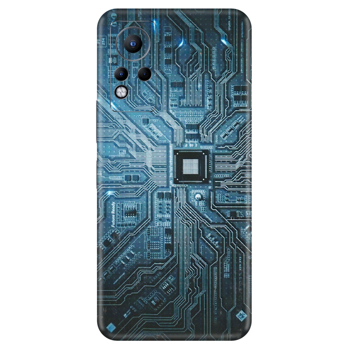 INFINIX Phone Skins (All Models) - Original Circuit - 3D Embossed Finish (L-267) Infinix Note 11