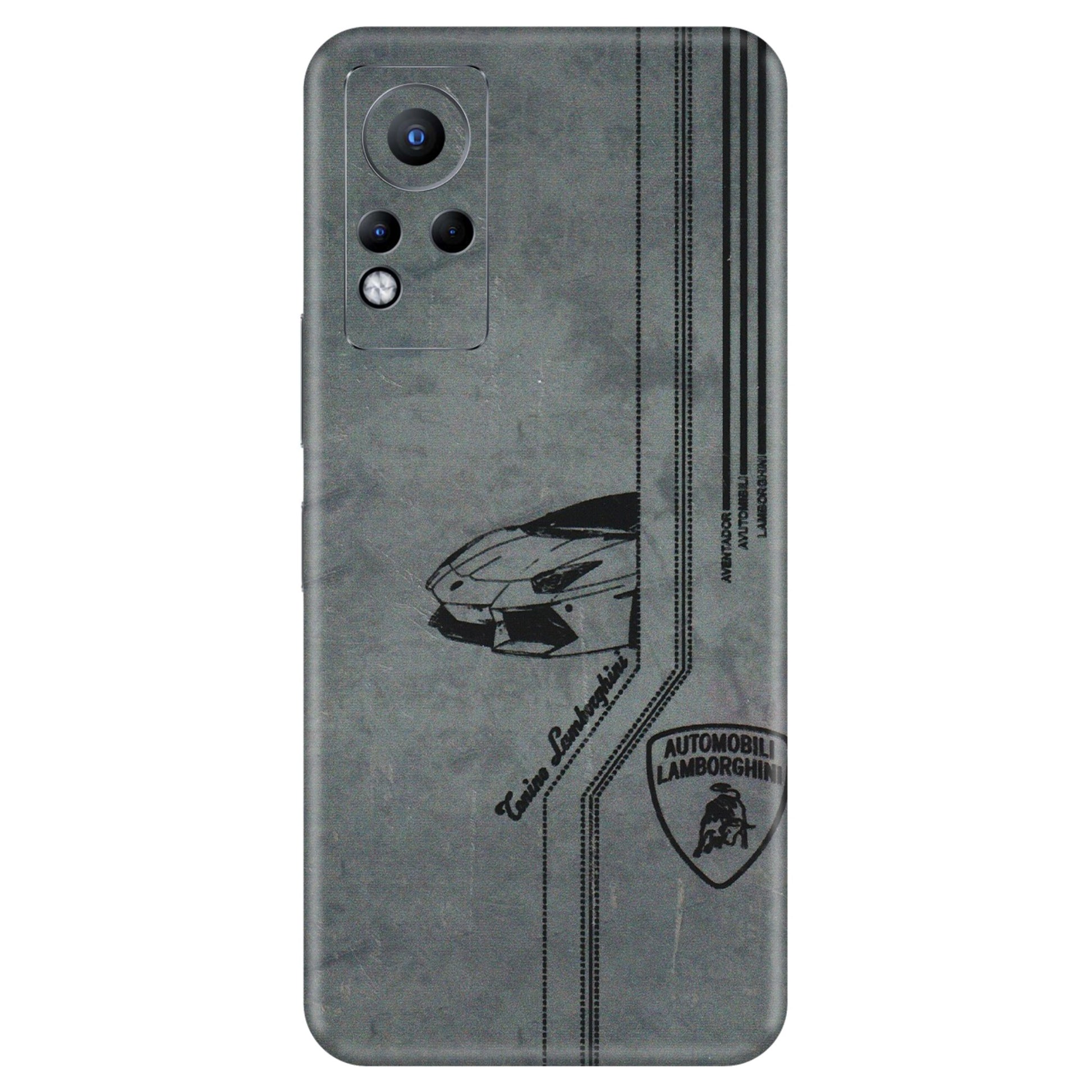 INFINIX Phone Skins (All Models) - New Lamborgini Aventador - 3D Embossed Finish (L-321) Infinix Note 11