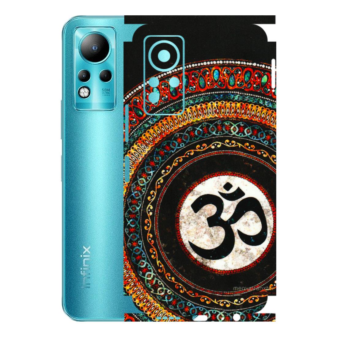 INFINIX Phone Skins (All Models) - Aum Chant Abstract - 3D Embossed Finish (L-42) Infinix Note 11
