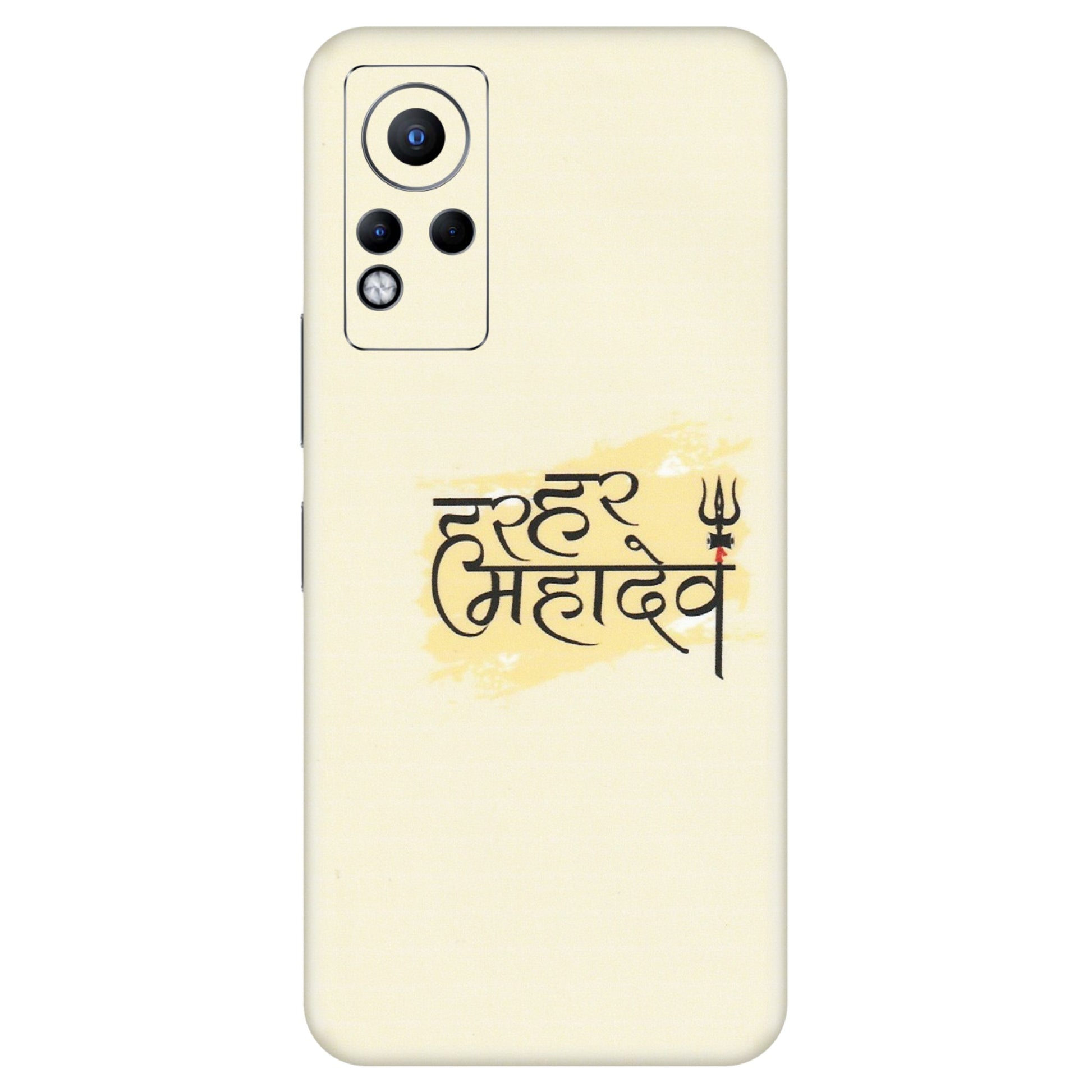 INFINIX Phone Skins (All Models) - Har Har Mahadev - Matte Finish (M-10) Infinix Note 11