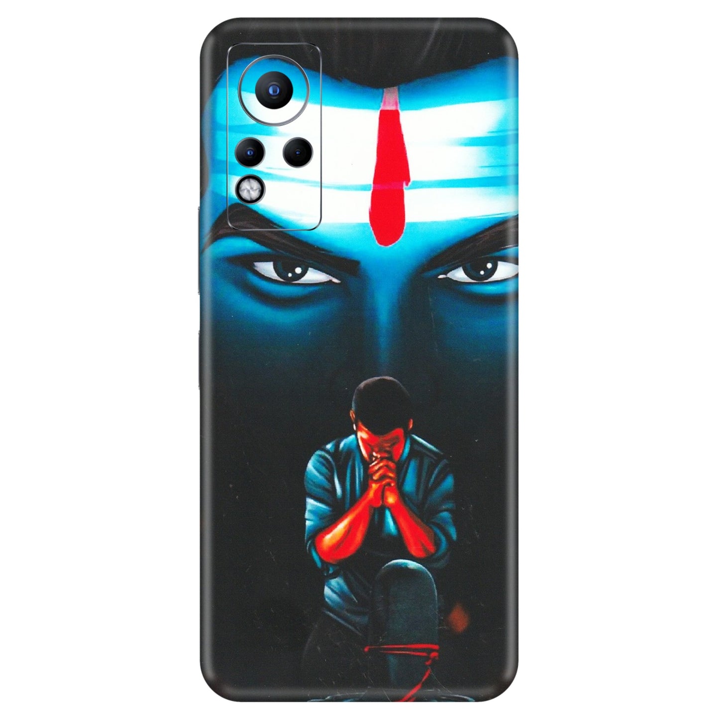 INFINIX Phone Skins (All Models) - Mahakal Bhakt - Matte Finish (M-112) Infinix Note 11