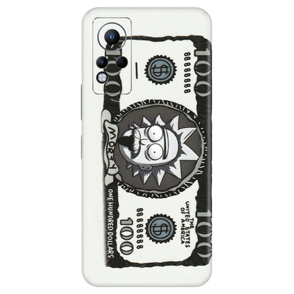 INFINIX Phone Skins (All Models) - Rick And Morty Hundred Dollar Anime - Matte Finish (M-161) Infinix Note 11