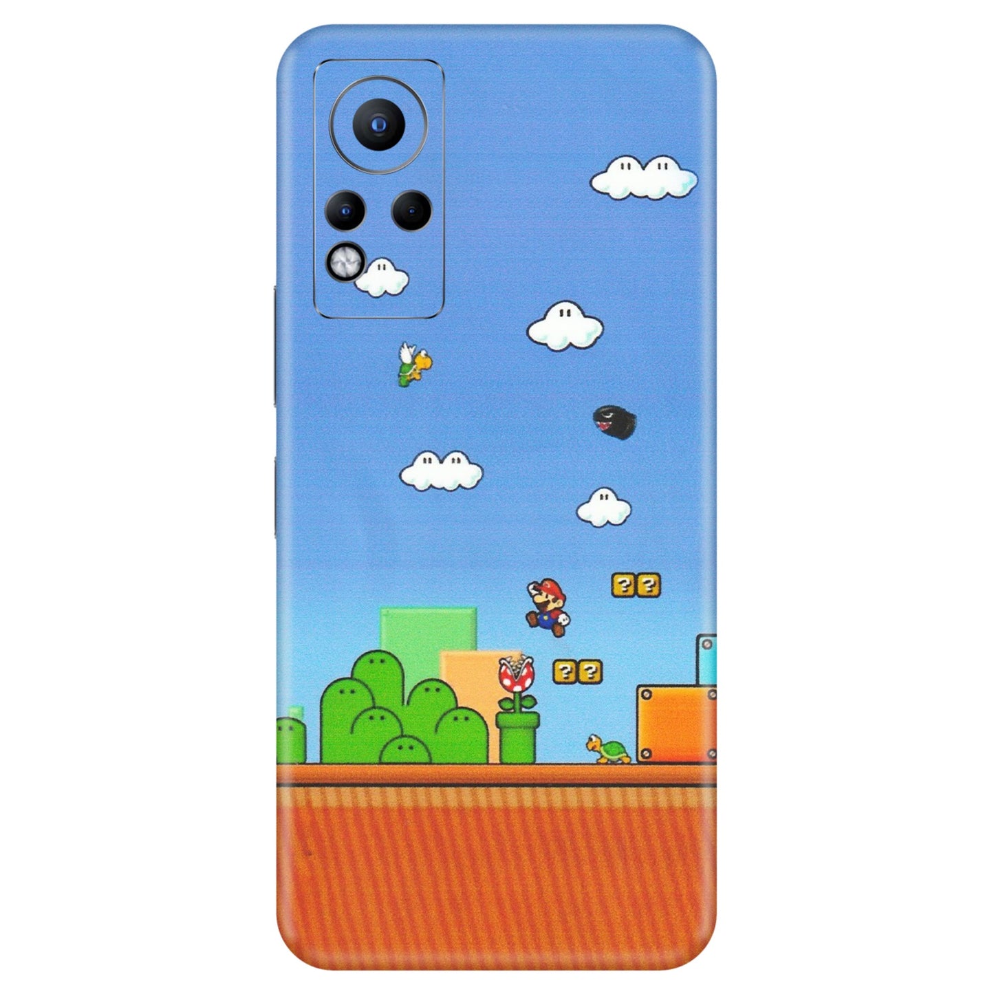 INFINIX Phone Skins (All Models) - Mario Game Scene - Matte Finish (M-24) Infinix Note 11