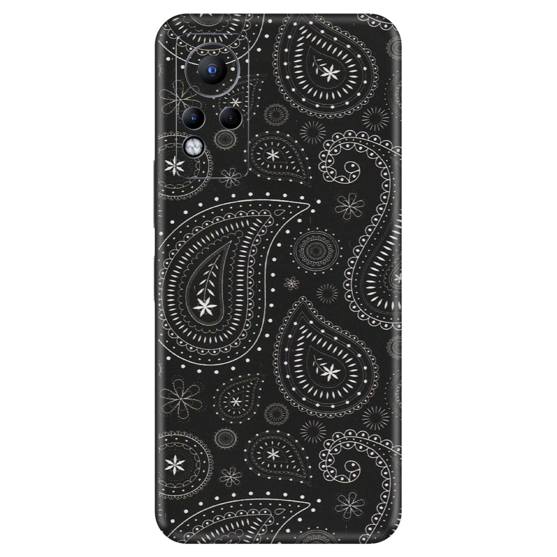 INFINIX Phone Skins (All Models) - Black Sober Kerry - Matte Finish (M-37) Infinix Note 11