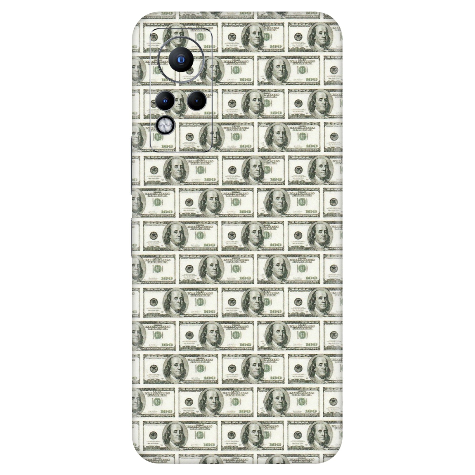 INFINIX Phone Skins (All Models) - I Love Dollars - Matte Finish (M-40) Infinix Note 11