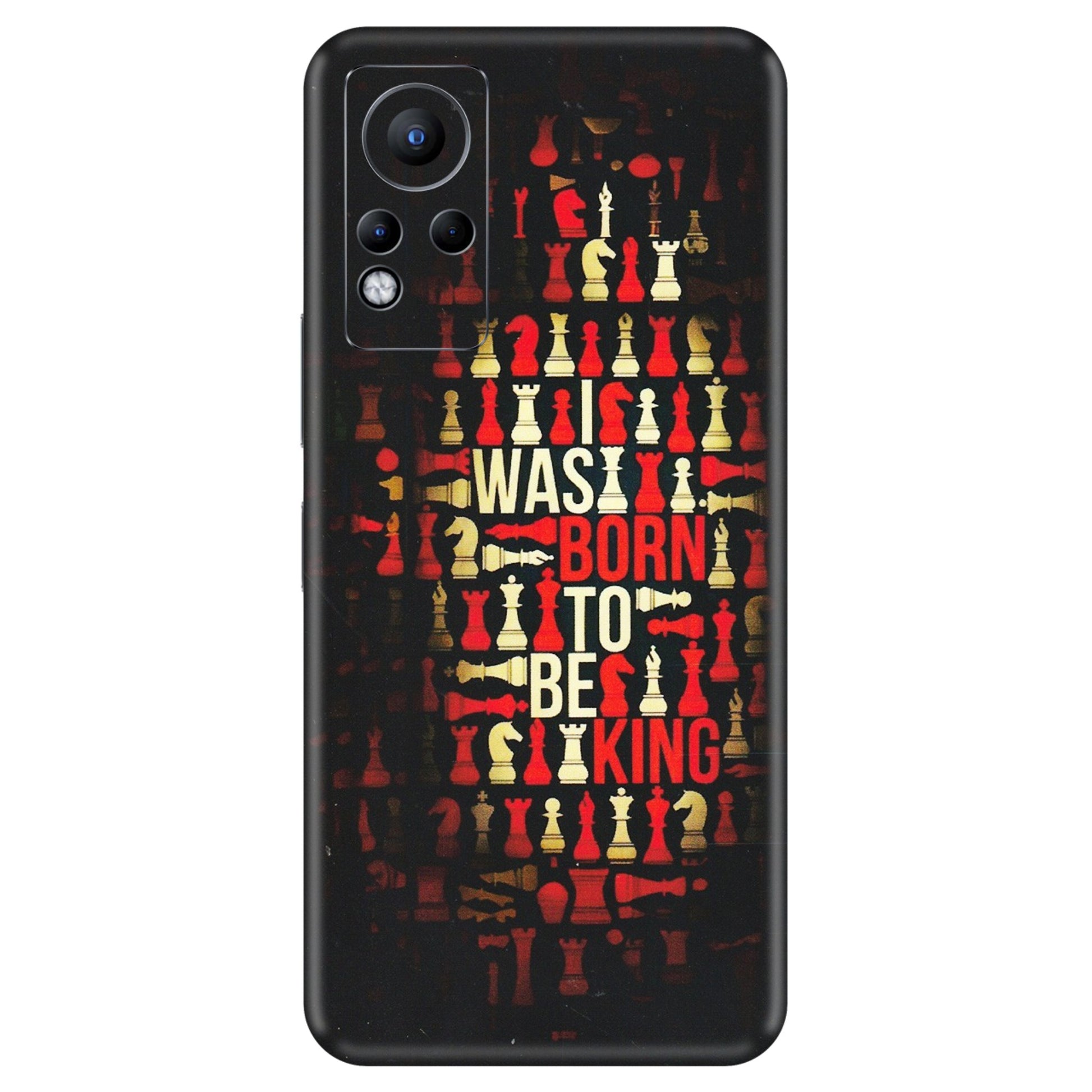 INFINIX Phone Skins (All Models) - Born To Be King - Matte Finish (M-73) Infinix Note 11