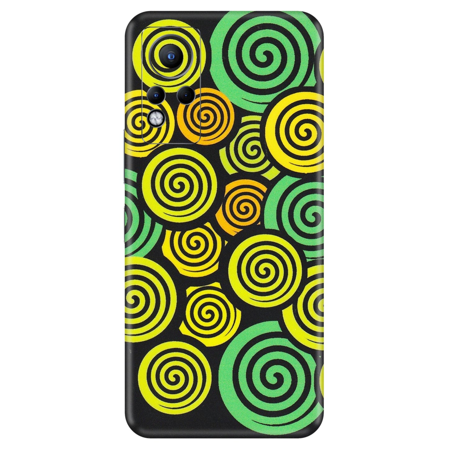 INFINIX Phone Skins (All Models) - Crazy Spiral - Matte Finish (M-91) Infinix Note 11