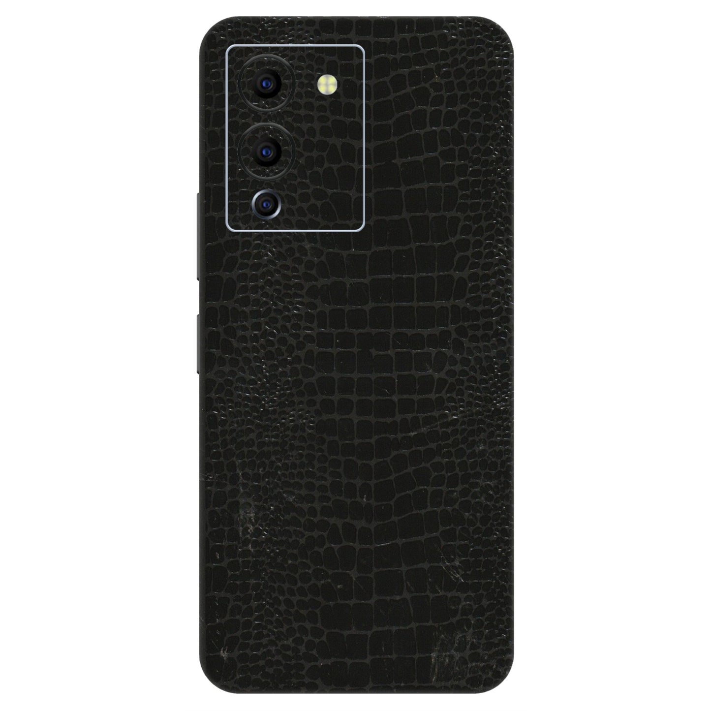 INFINIX Phone Skins (All Models) - Snake Leather Black - 3D Embossed Finish (L-107) Infinix Note 12 G96