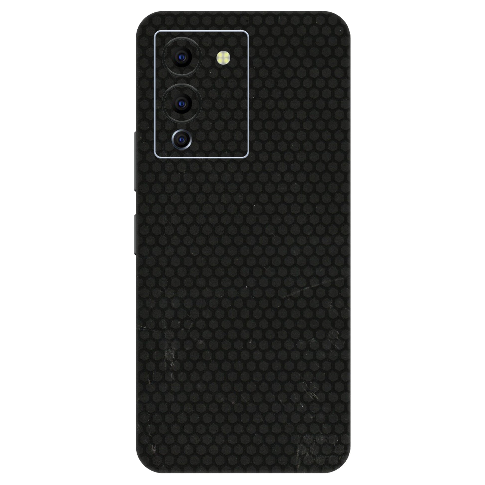 INFINIX Phone Skins (All Models) - Black honeycomb - 3D Embossed Finish (L-114) Infinix Note 12 G96