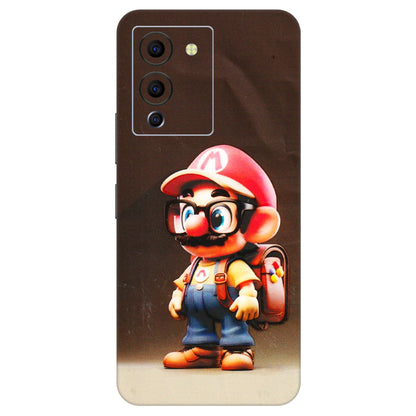 INFINIX Phone Skins (All Models) - Little Mario - 3D Embossed Finish (L-119) Infinix Note 12 G96
