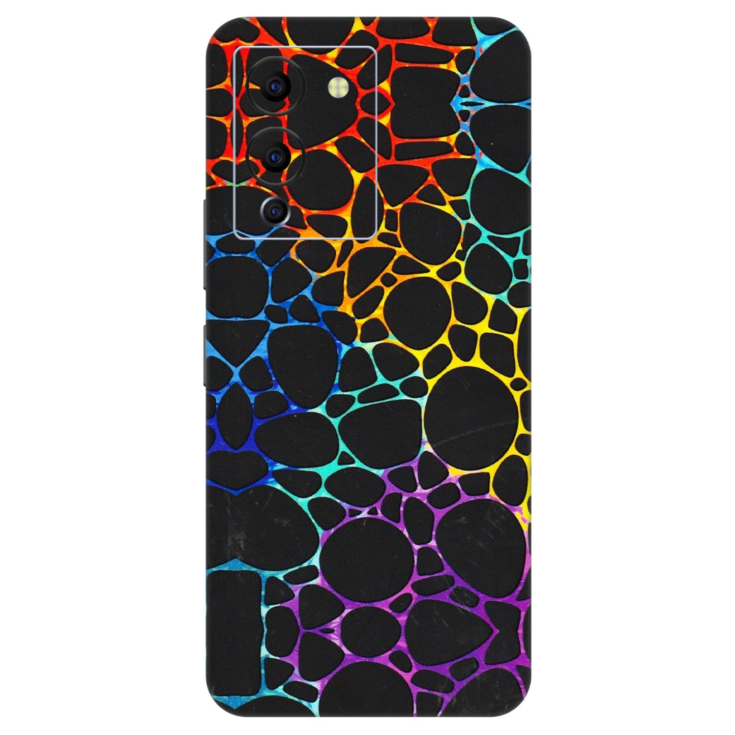 INFINIX Phone Skins (All Models) - Abstract Art MultiColour - 3D Embossed Finish (L-133) Infinix Note 12 G96
