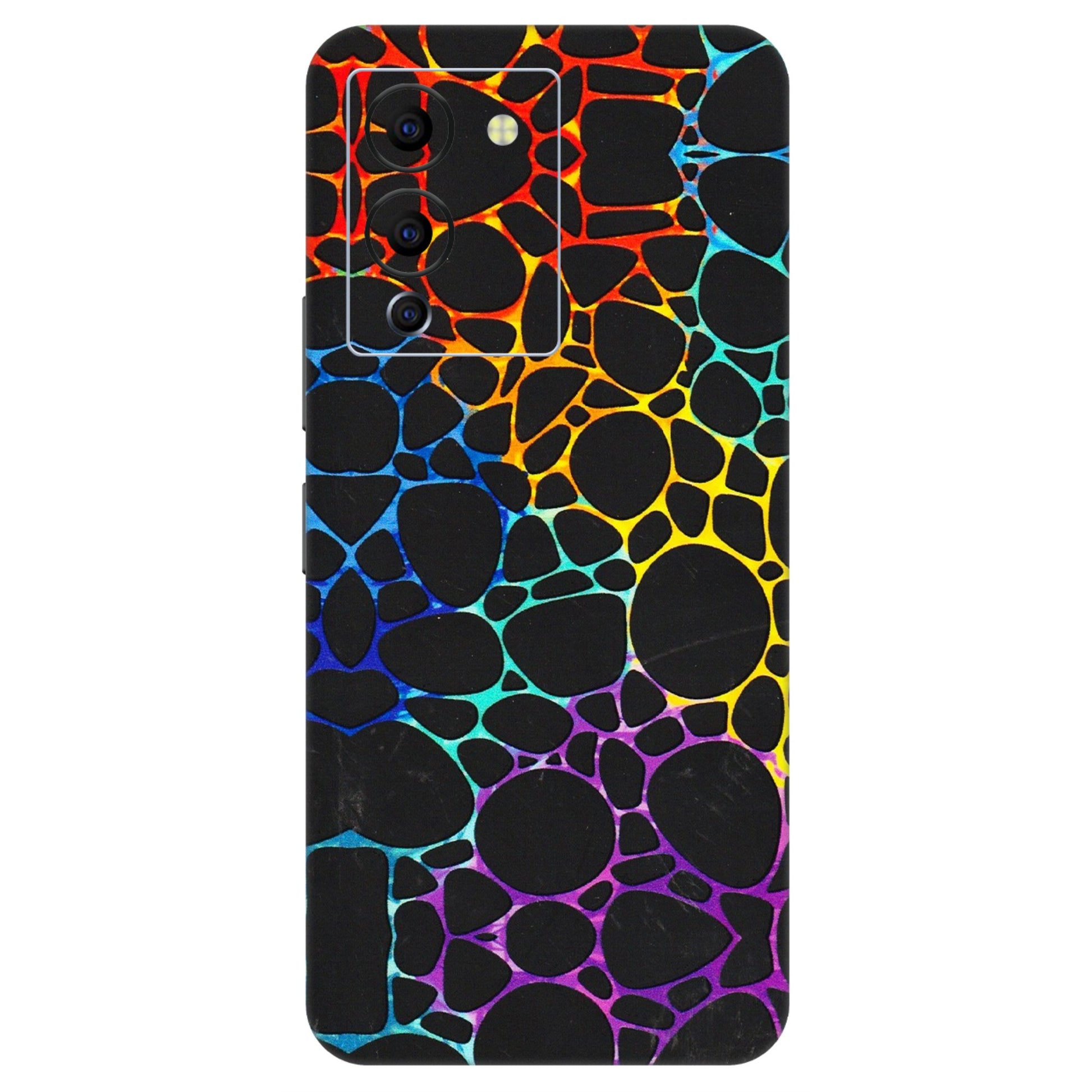 INFINIX Phone Skins (All Models) - Abstract Art MultiColour - 3D Embossed Finish (L-133) Infinix Note 12 G96