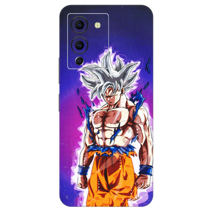 INFINIX Phone Skins (All Models) - Goku Purple Anime - 3D Embossed Finish (L-147) Infinix Note 12 G96