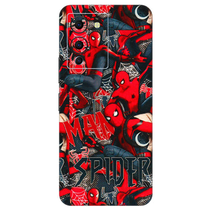 INFINIX Phone Skins (All Models) - SpiderMan Cool - 3D Embossed Finish (L-188) Infinix Note 12 G96