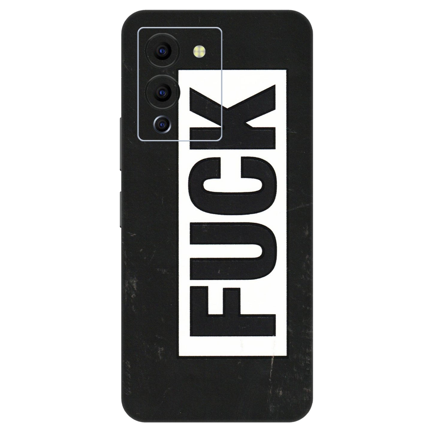 INFINIX Phone Skins (All Models) - The F Word - 3D Embossed Finish (L-255) Infinix Note 12 G96