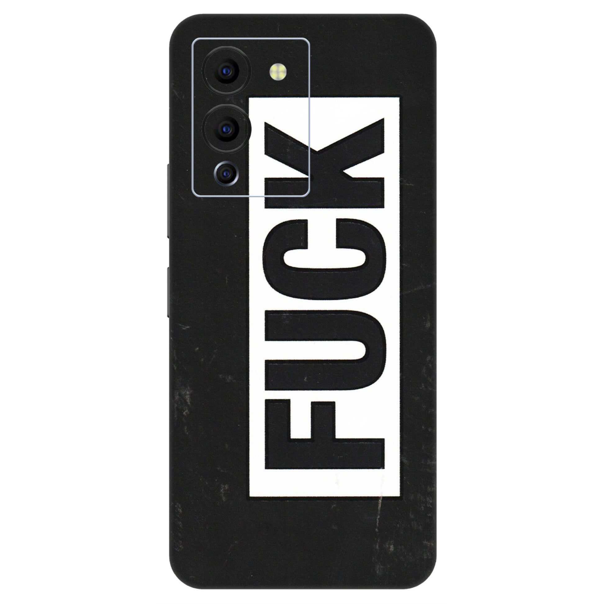 INFINIX Phone Skins (All Models) - The F Word - 3D Embossed Finish (L-255) Infinix Note 12 G96