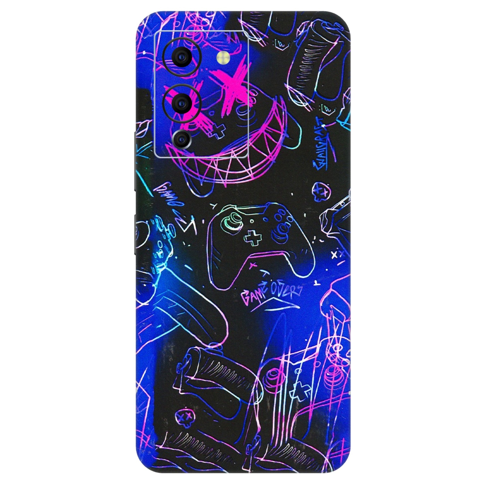 INFINIX Phone Skins (All Models) - Gamers Paradise - 3D Embossed Finish (L-258) Infinix Note 12 G96