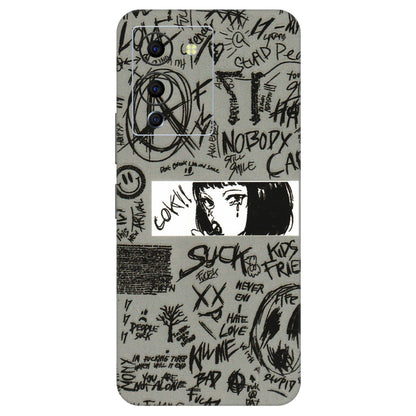 INFINIX Phone Skins (All Models) - Never Have Love Anime - 3D Embossed Finish (L-260) Infinix Note 12 G96