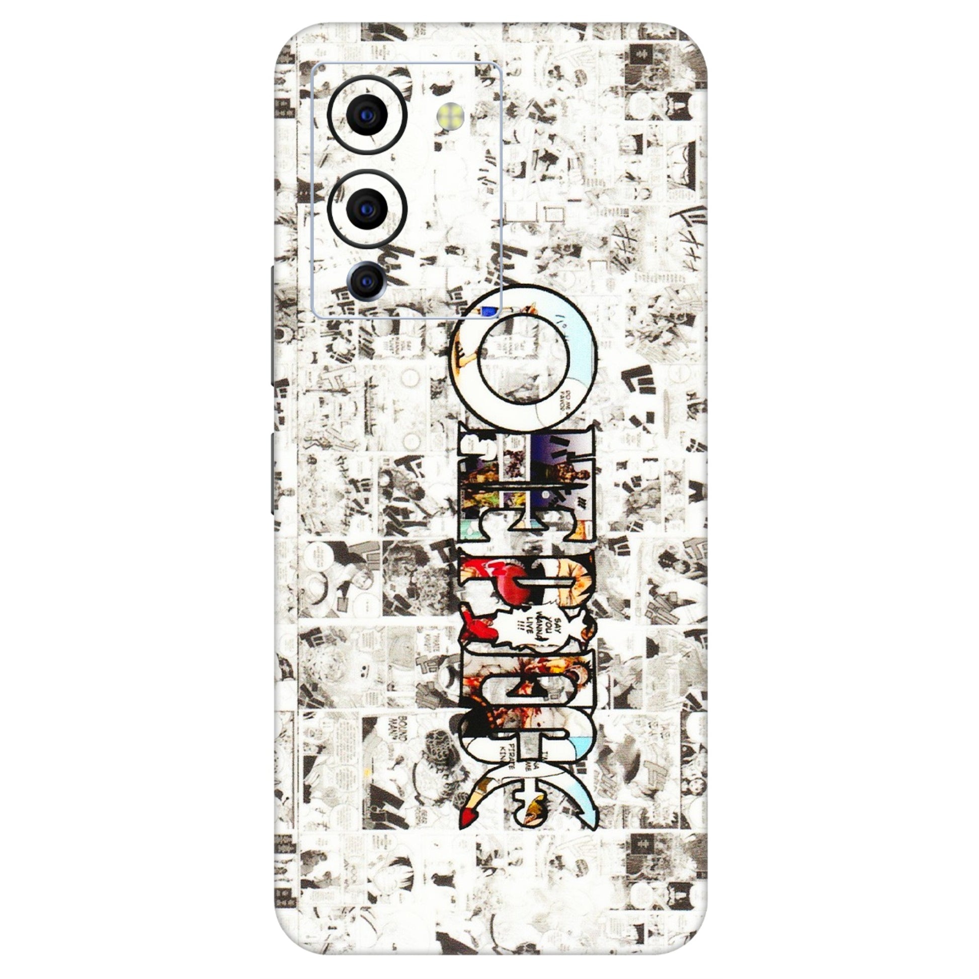 INFINIX Phone Skins (All Models) - One Piece Manga - 3D Embossed Finish (L-26) Infinix Note 12 G96