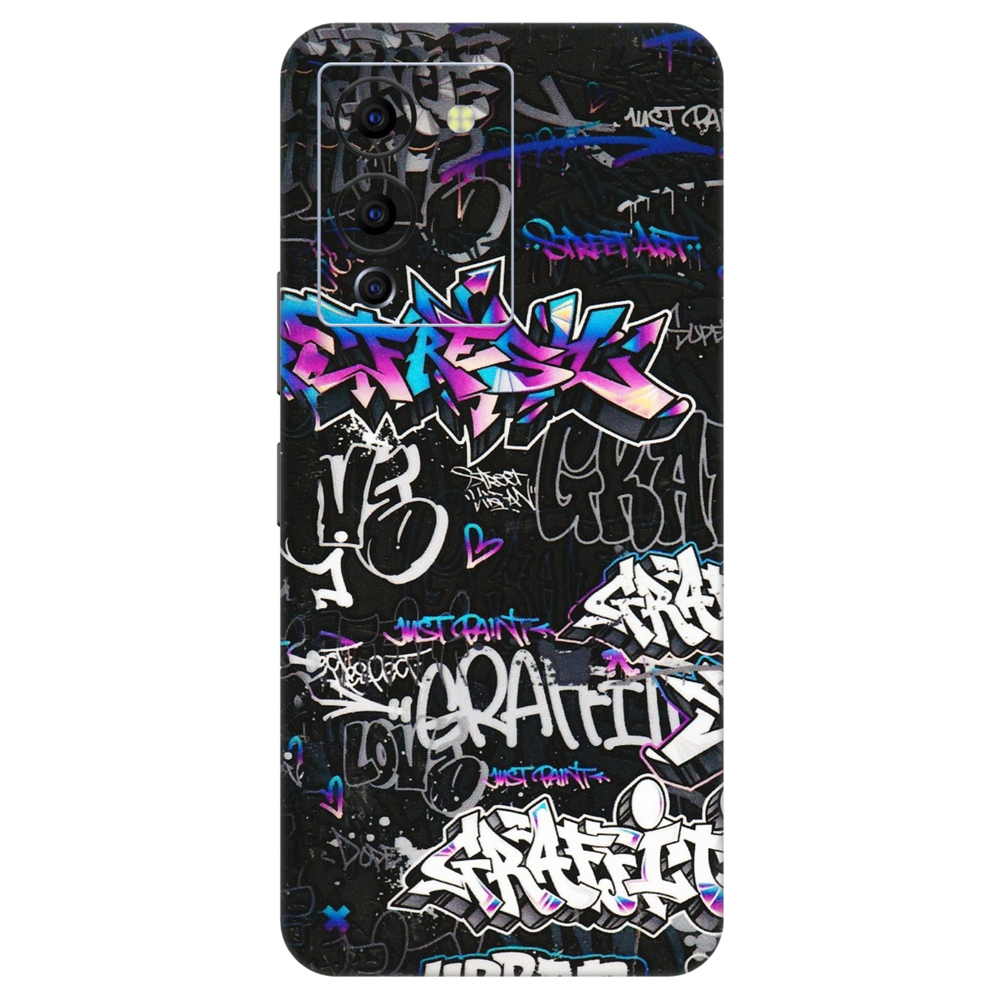 INFINIX Phone Skins (All Models) - Graffiti Killer - 3D Embossed Finish (L-274) Infinix Note 12 G96
