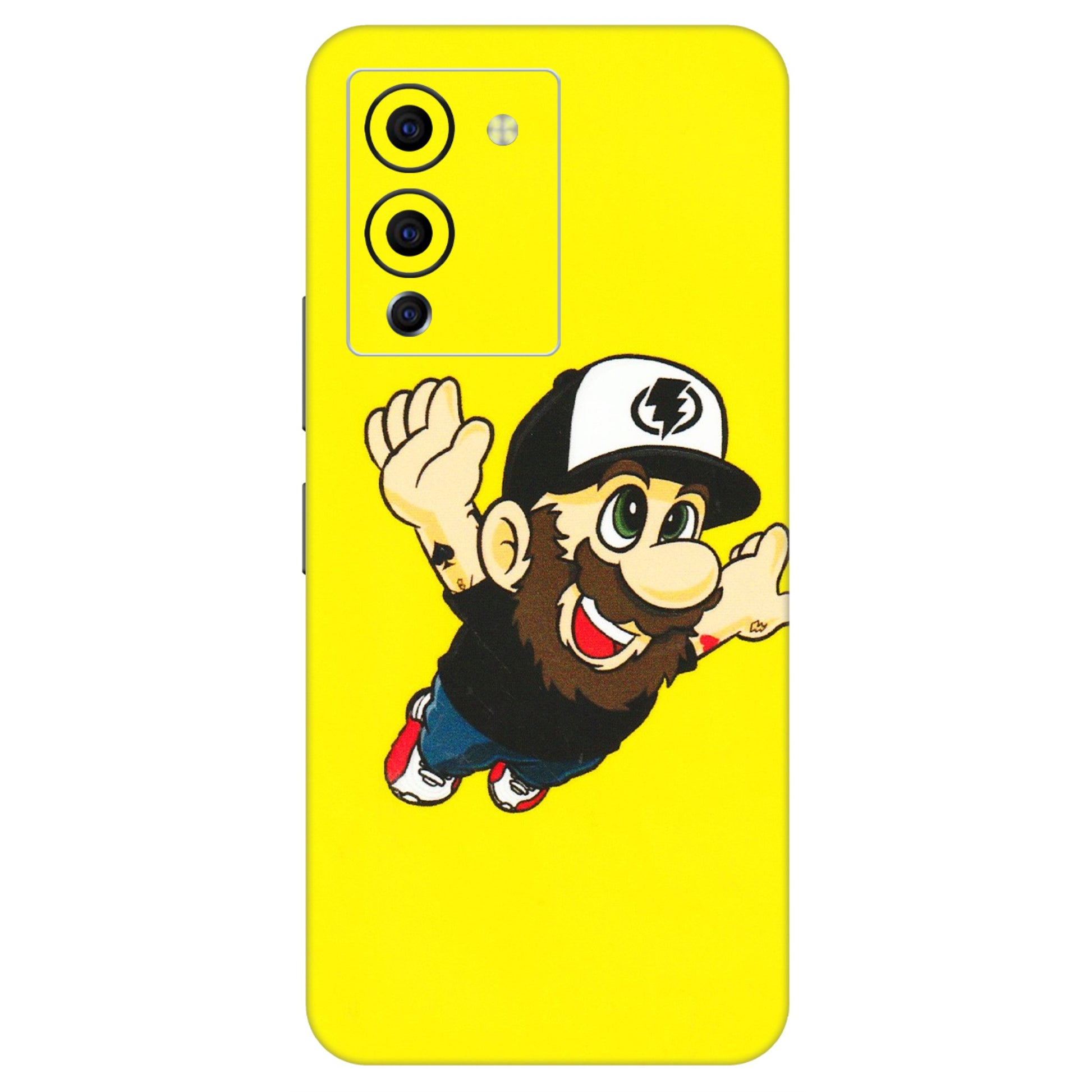 INFINIX Phone Skins (All Models) - Flying Beardo - 3D Embossed Finish (L-60) Infinix Note 12 G96