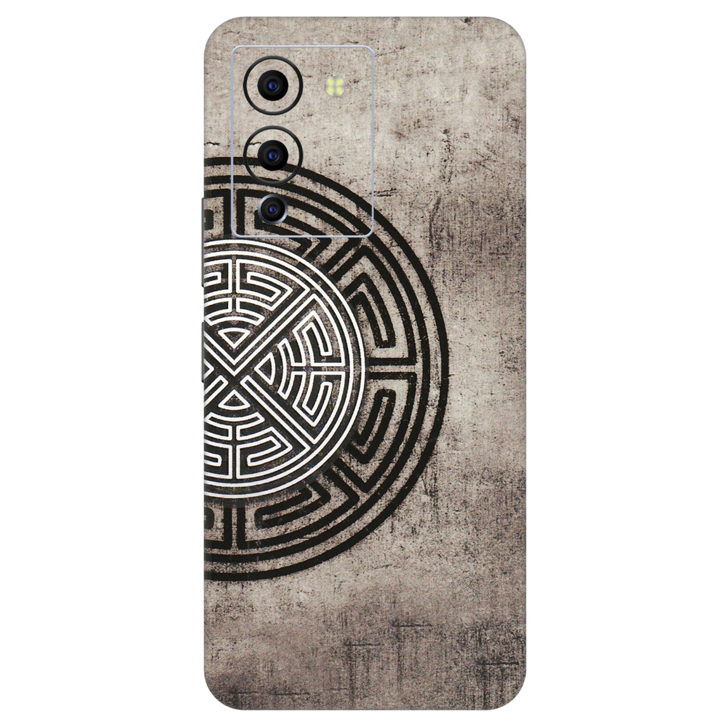 INFINIX Phone Skins (All Models) - Mysterious Circular Design - 3D Embossed Finish (L-63) Infinix Note 12 G96