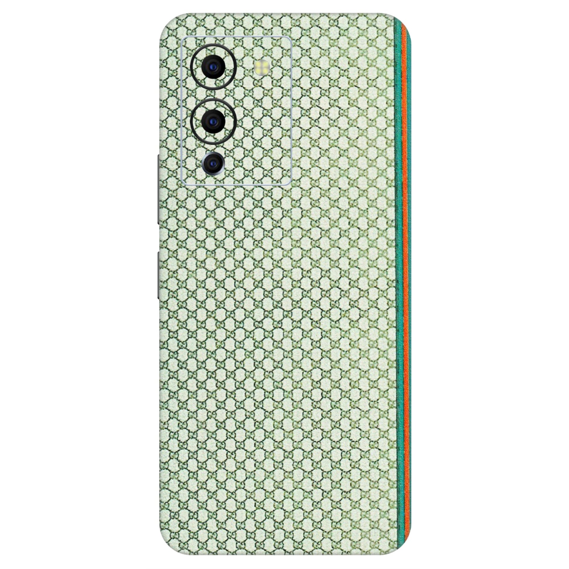 INFINIX Phone Skins (All Models) - Gucci Fabric Pattern - 3D Embossed Finish (L-73) Infinix Note 12 G96
