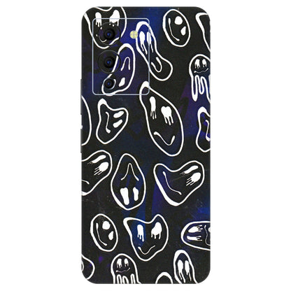 INFINIX Phone Skins (All Models) - Distorted Smileys - 3D Embossed Finish (L-92) Infinix Note 12 G96