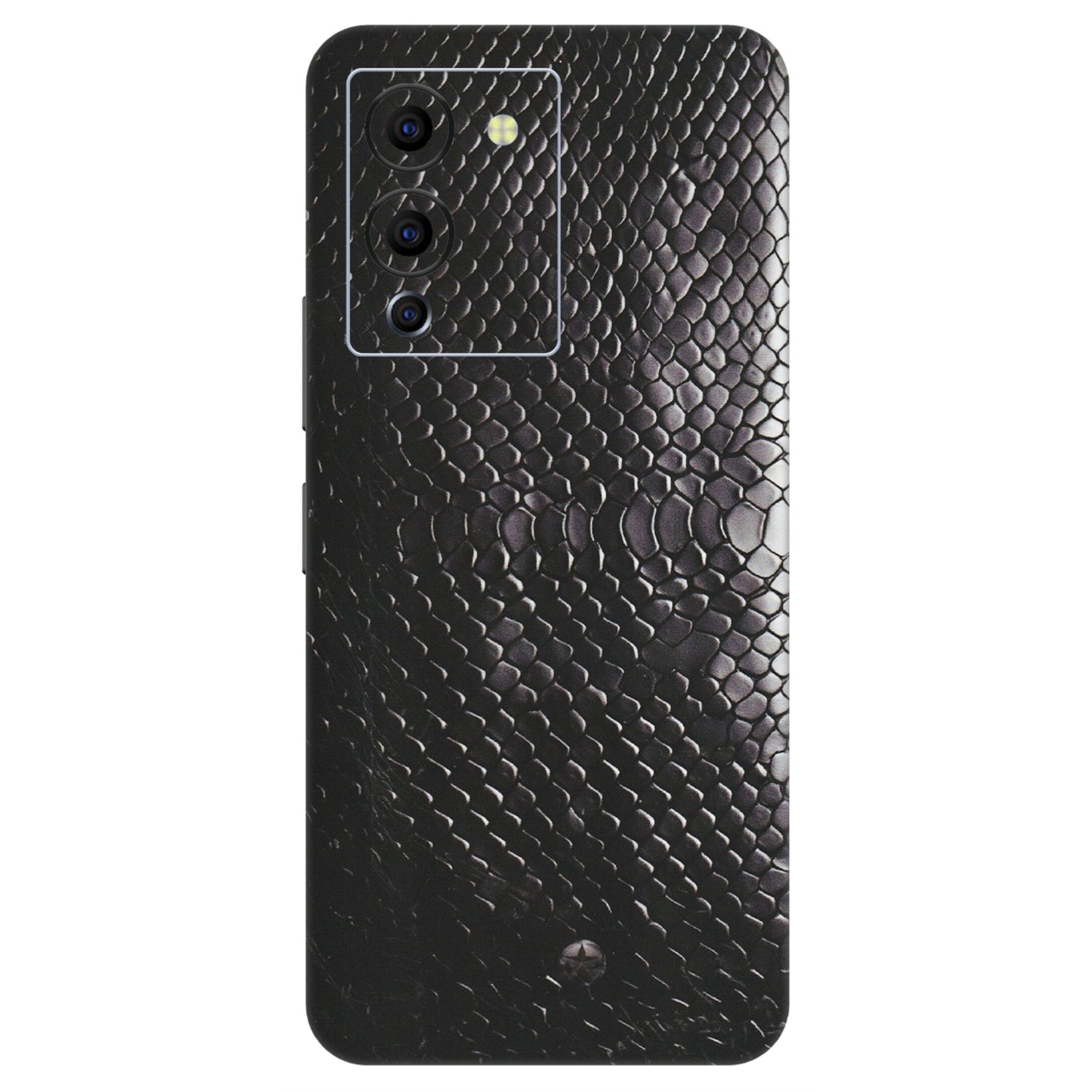INFINIX Phone Skins (All Models) - Black Snack Leather - Matte Finish (M-147) Infinix Note 12 G96