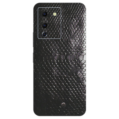 INFINIX Phone Skins (All Models) - Black Snack Leather - Matte Finish (M-147) Infinix Note 12 G96