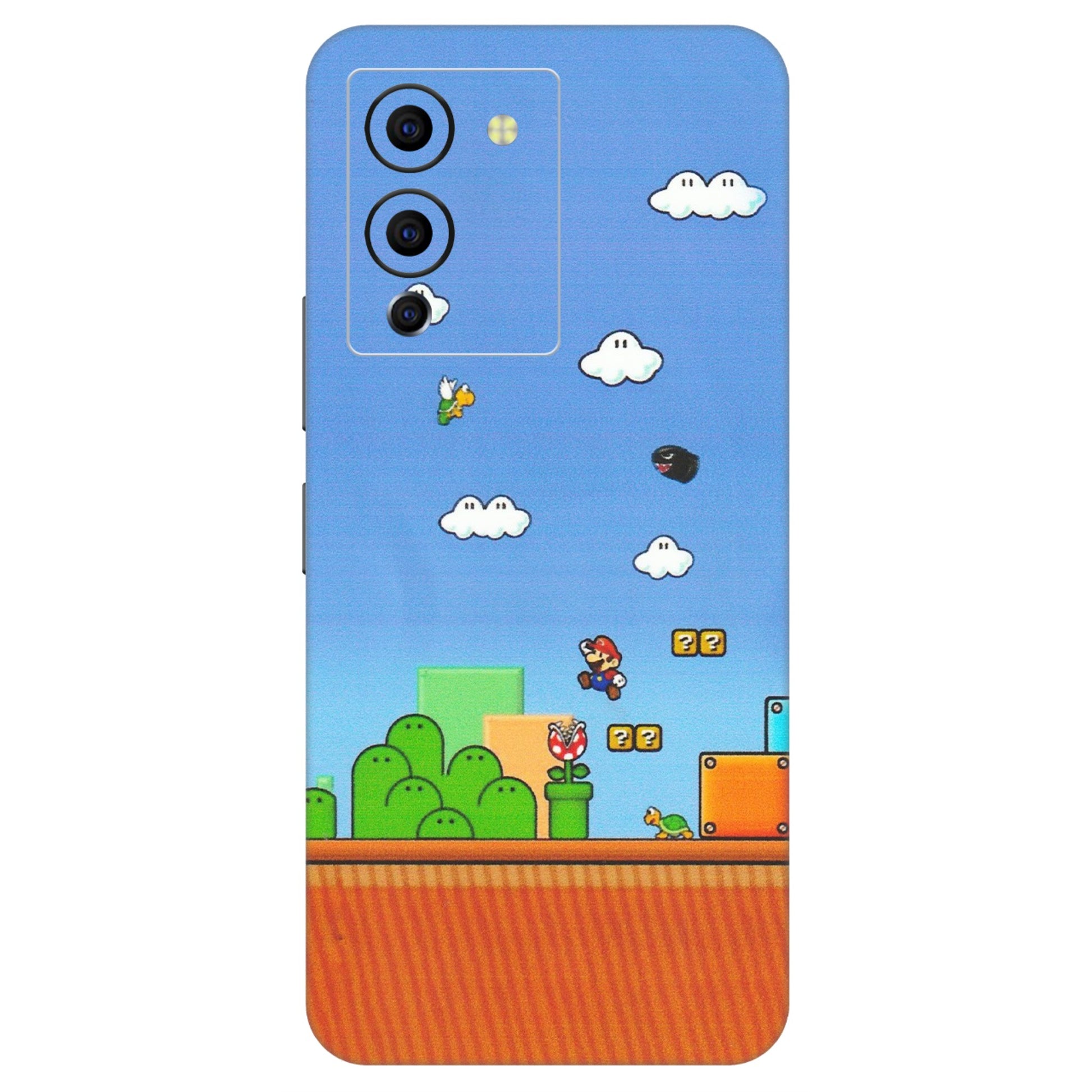 INFINIX Phone Skins (All Models) - Mario Game Scene - Matte Finish (M-24) Infinix Note 12 G96