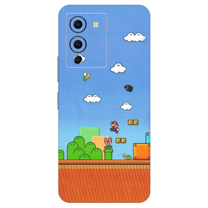 INFINIX Phone Skins (All Models) - Mario Game Scene - Matte Finish (M-24) Infinix Note 12 G96
