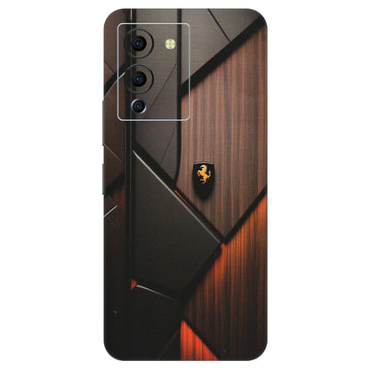 INFINIX Phone Skins (All Models) - Lambo Beauty Wood Pattern Sober - Matte Finish (M-51) Infinix Note 12 G96