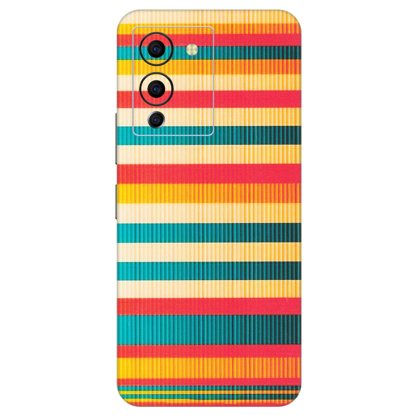 INFINIX Phone Skins (All Models) - Colourful Stripes Soothing Effect - Matte Finish (M-86) Infinix Note 12 G96