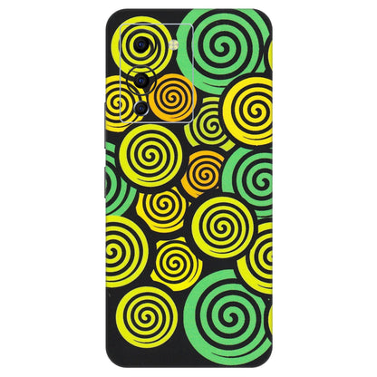 INFINIX Phone Skins (All Models) - Crazy Spiral - Matte Finish (M-91) Infinix Note 12 G96