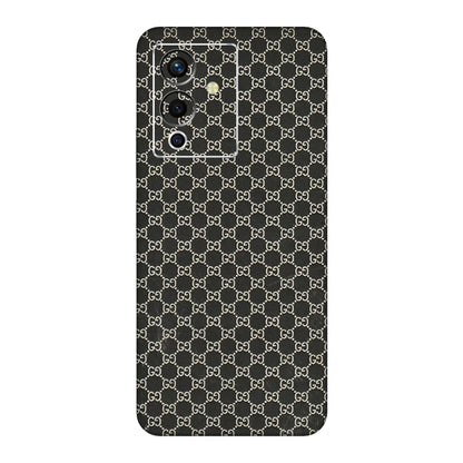 INFINIX Phone Skins (All Models) - Black G Print - 3D Embossed Finish (L-109) Infinix Note 12 Pro (5G)