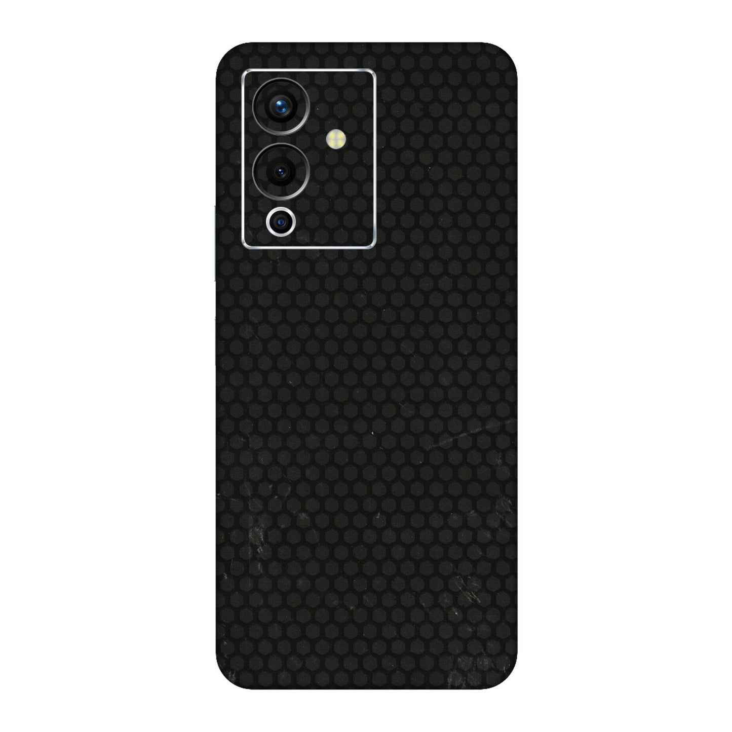 INFINIX Phone Skins (All Models) - Black honeycomb - 3D Embossed Finish (L-114) Infinix Note 12 Pro (5G)