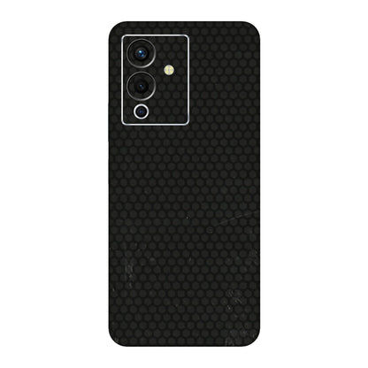 INFINIX Phone Skins (All Models) - Black honeycomb - 3D Embossed Finish (L-114) Infinix Note 12 Pro (5G)