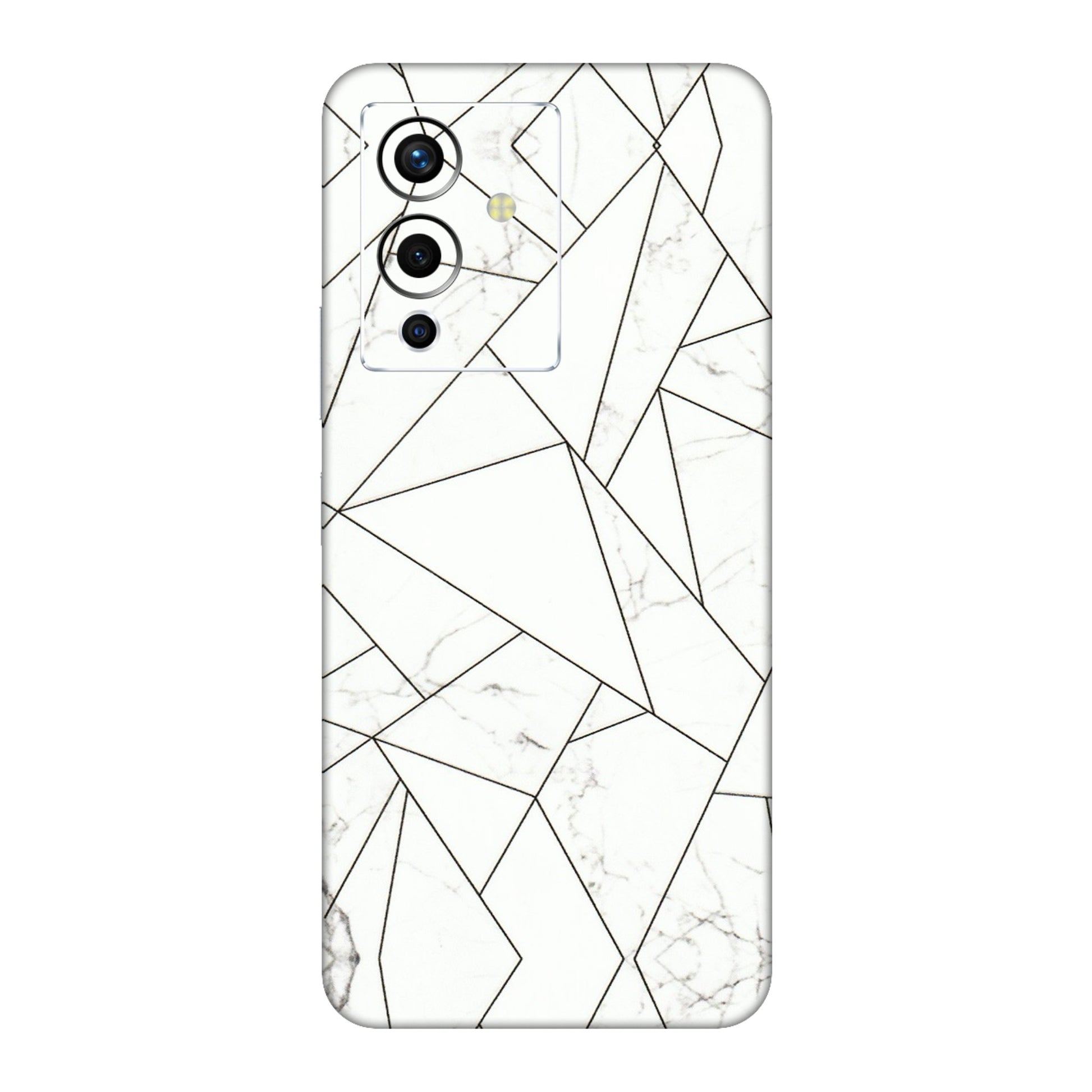 INFINIX Phone Skins (All Models) - Luxury White Marble Effect - 3D Embossed Finish (L-168) Infinix Note 12 Pro (5G)