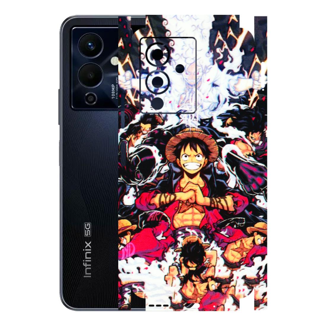INFINIX Phone Skins (All Models) - Luffy Anime Character - 3D Embossed Finish (L-203) Infinix Note 12 Pro (5G)
