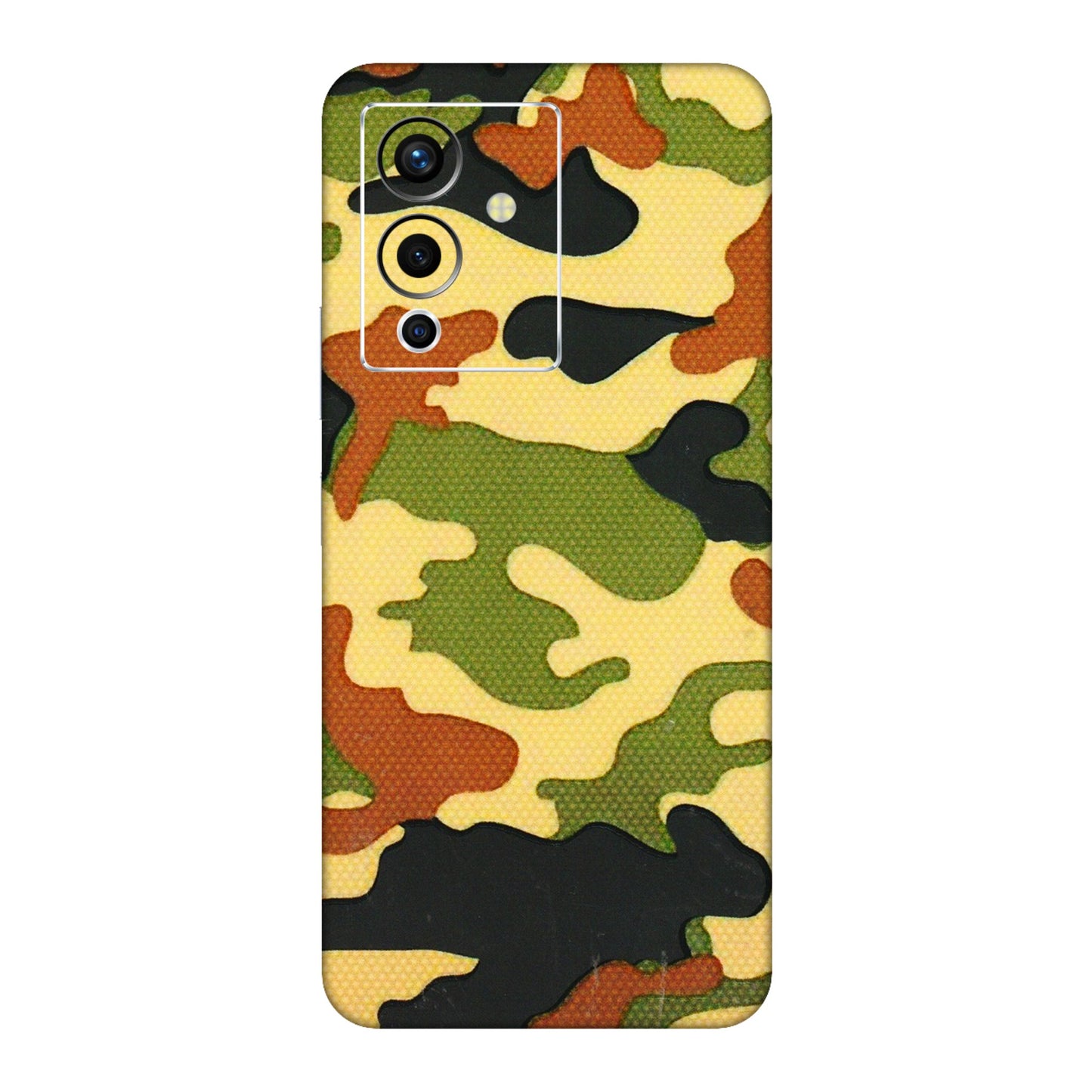 INFINIX Phone Skins (All Models) - Indian Military - 3D Embossed Finish (L-234) Infinix Note 12 Pro (5G)