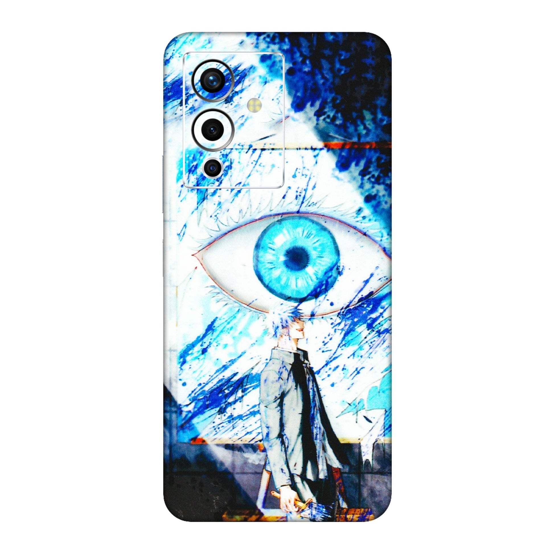 INFINIX Phone Skins (All Models) - Gojo Satoru evil eye - 3D Embossed Finish (L-239) Infinix Note 12 Pro (5G)