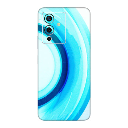 INFINIX Phone Skins (All Models) - The Blue Curve - 3D Embossed Finish (L-244) Infinix Note 12 Pro (5G)