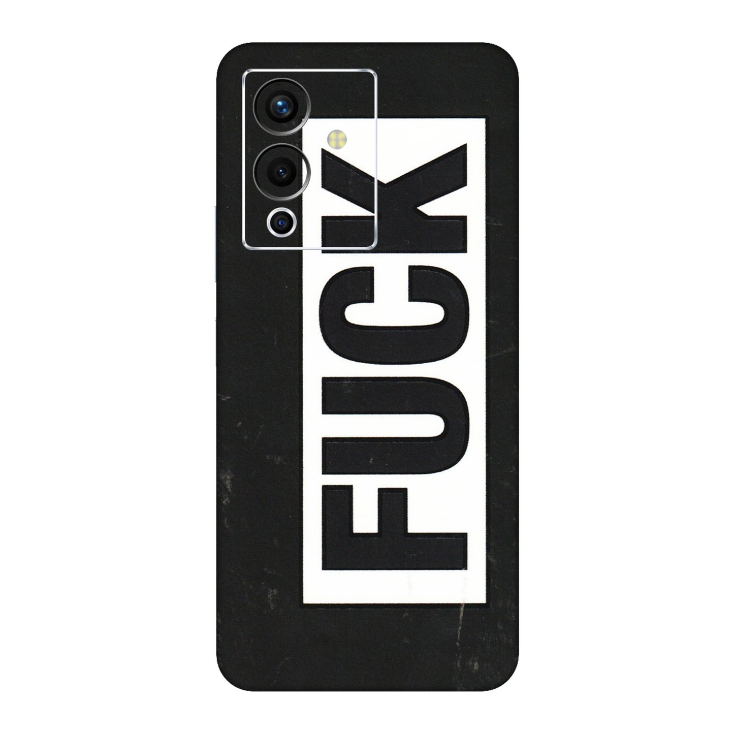 INFINIX Phone Skins (All Models) - The F Word - 3D Embossed Finish (L-255) Infinix Note 12 Pro (5G)