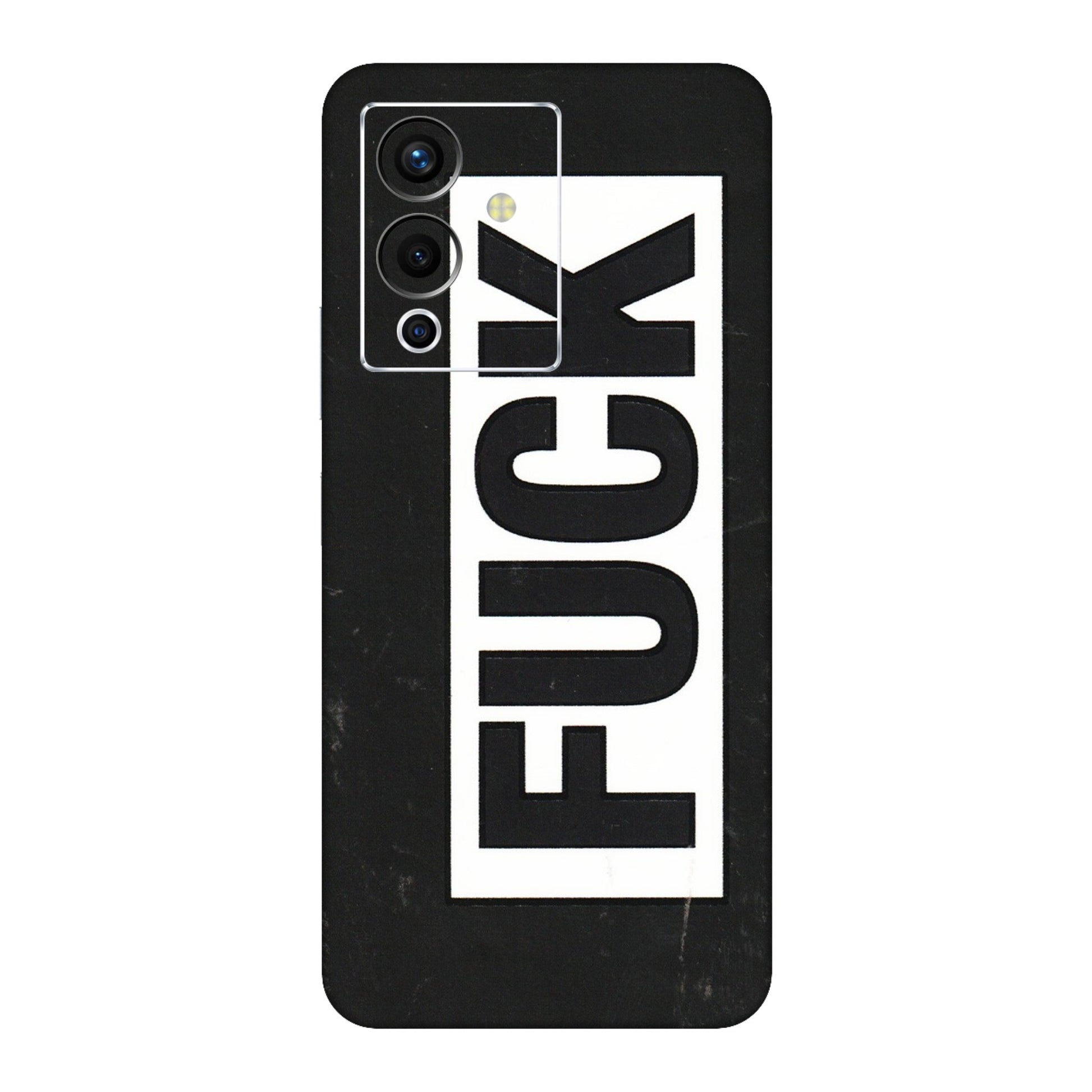 INFINIX Phone Skins (All Models) - The F Word - 3D Embossed Finish (L-255) Infinix Note 12 Pro (5G)