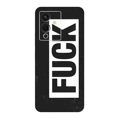 INFINIX Phone Skins (All Models) - The F Word - 3D Embossed Finish (L-255) Infinix Note 12 Pro (5G)