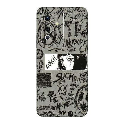 INFINIX Phone Skins (All Models) - Never Have Love Anime - 3D Embossed Finish (L-260) Infinix Note 12 Pro (5G)