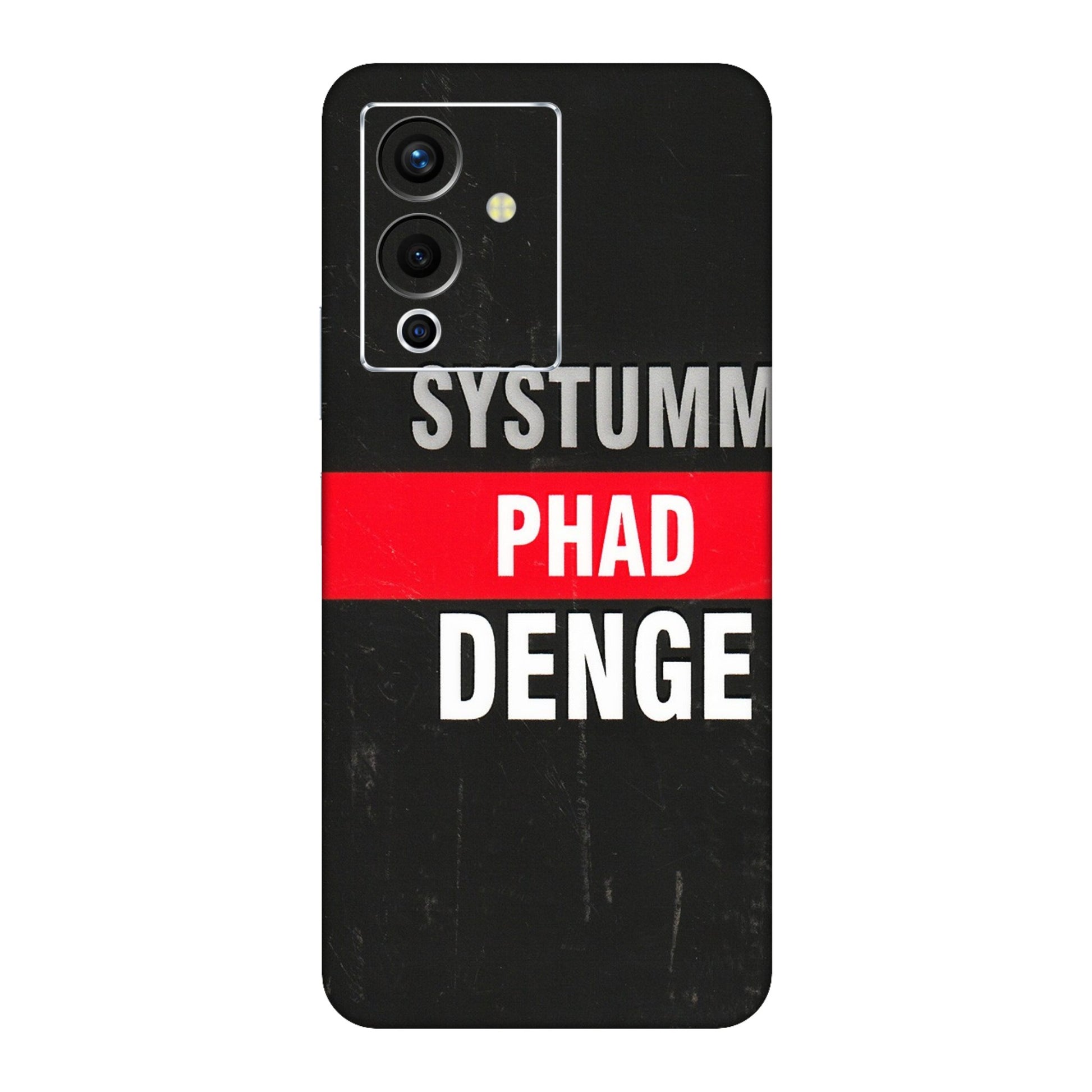 INFINIX Phone Skins (All Models) - Systumm Phad Denge - 3D Embossed Finish (L-278) Infinix Note 12 Pro (5G)