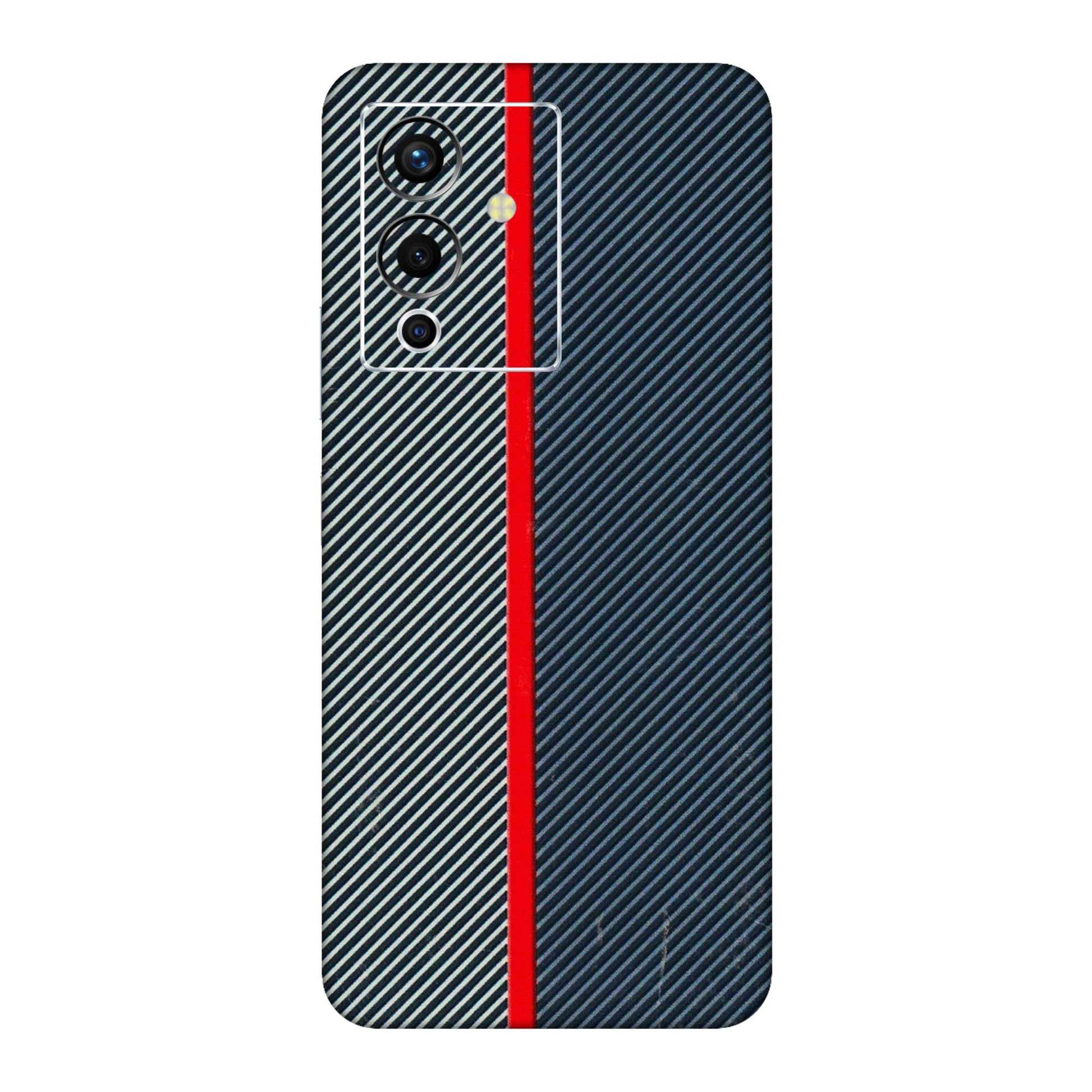 INFINIX Phone Skins (All Models) - Blue Sober Lines - 3D Embossed Finish (L-305) Infinix Note 12 Pro (5G)