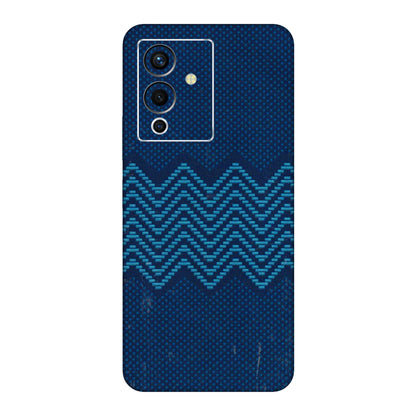 INFINIX Phone Skins (All Models) - Blue Sober Waves - 3D Embossed Finish (L-306) Infinix Note 12 Pro (5G)